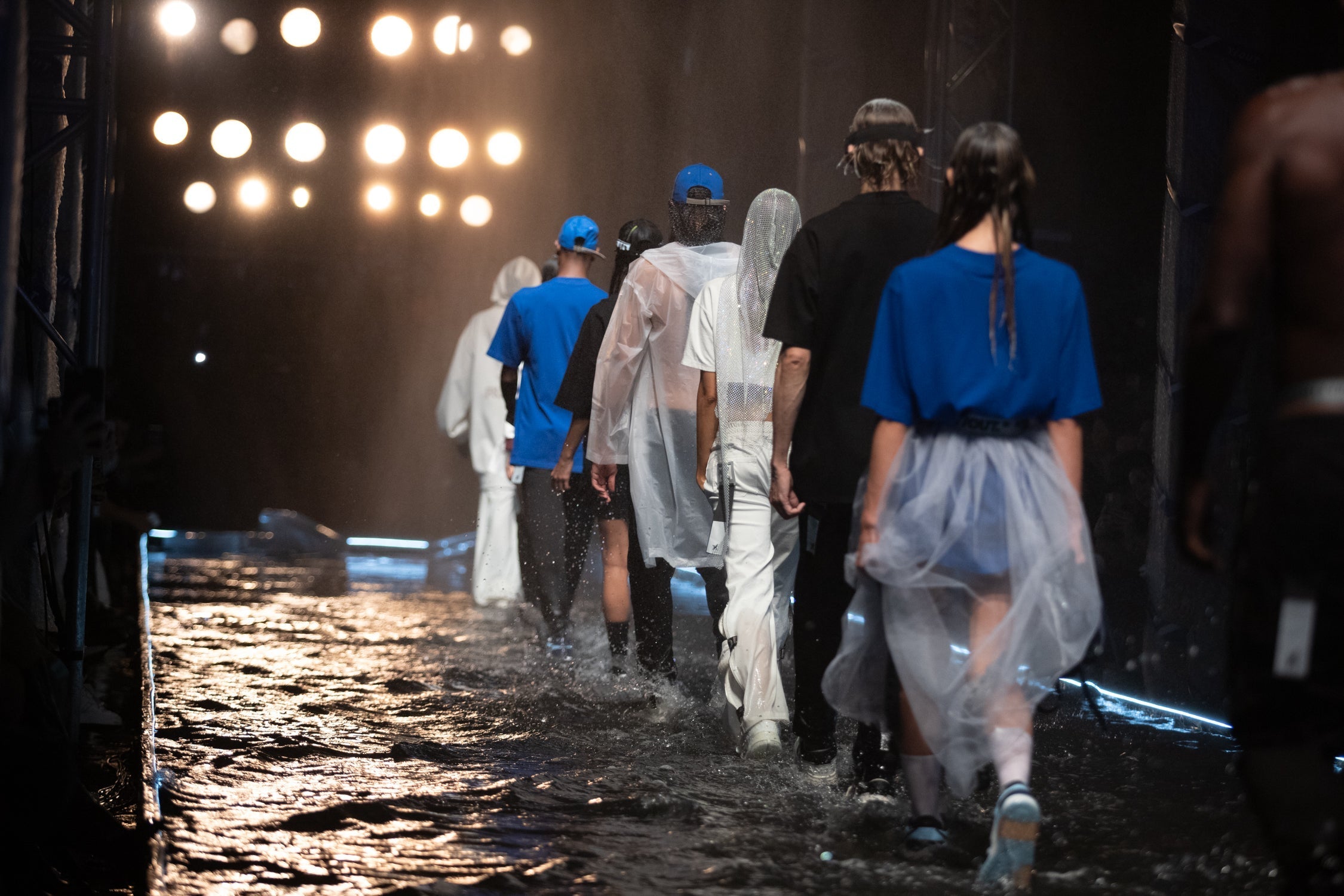Y/OUT unveiled its new streetwear collection, “ELEMENT,” at an immersive fashion show