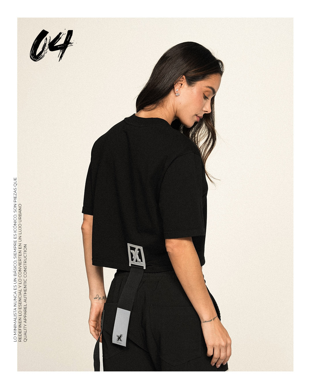 TAPE CHEST CROP TOP-6